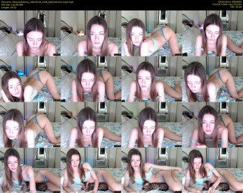 Oksanafedorov — 30 minute MyFreeCams camgirl rip, 480p, Feb 19, 2019