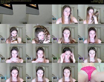 Oksanafedorov — 35 minute MyFreeCams camgirl rip, 480p, Mar 23, 2019